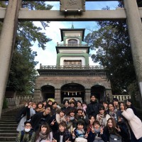 尾山神社　ステンドグラスがとても綺麗でした