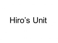 Hiro's Unitロゴ
